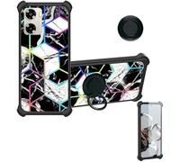 Aroepurt Custodia per Lava Blaze Dragon Case Custodia [ con 9H HD Vetro Temperato] Cover Supporto PC + Silicone IMDH-HS