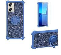 Aroepurt Custodia per Lava Blaze Dragon Case Custodia [ con 9H HD Vetro Temperato] Cover Supporto PC + Silicone TZZH-LAN