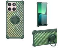 Aroepurt Custodia per Motorola Moto Edge 60s PRO Case Custodia [ con 9H HD Vetro Temperato] Cover Supporto PC + Silicone TZZH-LV