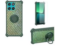 Aroepurt Custodia per Motorola Moto G67 Power 5G Case Custodia [ con 9H HD Vetro Temperato] Cover Supporto PC + Silicone TZZH-LV