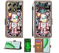 Aroepurt Custodia per Motorola Signature 5G Case Custodia [ con 9H HD Vetro Temperato][Blocco RFID][Effetto Luminoso] PTZ-MXX