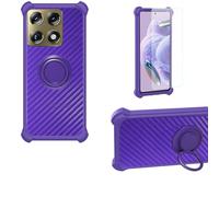 Aroepurt Custodia per Motorola Signature 5G Case Custodia [ con 9H HD Vetro Temperato] Cover Supporto PC + Silicone TZZH-ZI