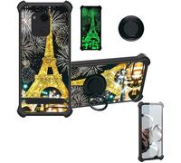 Aroepurt Custodia per Olympia Neo Mini+Plus Case Custodia [ con 9H HD Vetro Temperato] Cover Supporto PC + Silicone JSH-TT