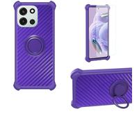 Aroepurt Custodia per OnePlus Turbo 6 Case Custodia [ con 9H HD Vetro Temperato] Cover Supporto PC + Silicone TZZH-ZI