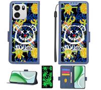 Aroepurt Custodia per OnePlus Turbo 6V Case Custodia [ con 9H HD Vetro Temperato][Blocco RFID][Paillettes Dorate + Luccicanti] PTL-TYX