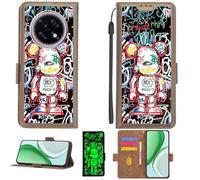 Aroepurt Custodia per Oppo A6 GT 5G K13s 5G A6 Max 5G Case Custodia [ con 9H HD Vetro Temperato][Blocco RFID][Effetto Luminoso] PTZ-MXX