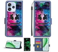 Aroepurt Custodia per Oppo Reno15 5G Case Custodia [ con 9H HD Vetro Temperato][Blocco RFID][Effetto Luminoso] PTL-BQ