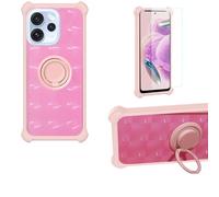 Aroepurt Custodia per Oppo Reno15 PRO Case Custodia [ con 9H HD Vetro Temperato] Cover Supporto PC + Silicone TZZH-FEN