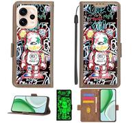 Aroepurt Custodia per Oppo Reno15 PRO Max 5G Case Custodia [ con 9H HD Vetro Temperato][Blocco RFID][Effetto Luminoso] PTZ-MXX