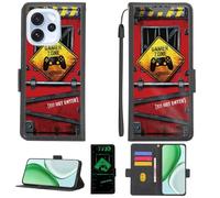 Aroepurt Custodia per Oppo Reno15 PRO Mini 5G Case Custodia [ con 9H HD Vetro Temperato][Blocco RFID][Effetto Luminoso] PTH-JGP