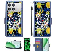 Aroepurt Custodia per Poco F8 PRO Case Custodia [ con 9H HD Vetro Temperato][Blocco RFID][Paillettes Dorate + Luccicanti] PTL-TYX