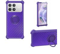 Aroepurt Custodia per Poco F8 PRO Case Custodia [ con 9H HD Vetro Temperato] Cover Supporto PC + Silicone TZZH-ZI