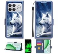 Aroepurt Custodia per Poco F8 Ultra Case Custodia [ con 9H HD Vetro Temperato][Blocco RFID][Effetto Luminoso] PTL-Lang