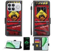 Aroepurt Custodia per Poco F8 Ultra Case Custodia [ con 9H HD Vetro Temperato][Blocco RFID][Effetto Luminoso] PTH-JGP