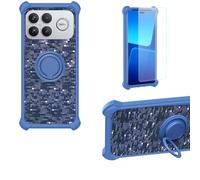 Aroepurt Custodia per Poco F8 Ultra Case Custodia [ con 9H HD Vetro Temperato] Cover Supporto PC + Silicone TZZH-LAN