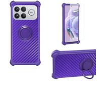 Aroepurt Custodia per Poco F8 Ultra Case Custodia [ con 9H HD Vetro Temperato] Cover Supporto PC + Silicone TZZH-ZI