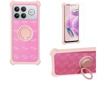 Aroepurt Custodia per Poco F8 Ultra Case Custodia [ con 9H HD Vetro Temperato] Cover Supporto PC + Silicone TZZH-FEN