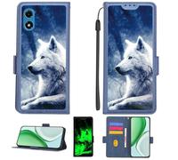 Aroepurt Custodia per RAZ Memory Cell Phone 2024 2025 Case Custodia [ con 9H HD Vetro Temperato][Blocco RFID][Effetto Luminoso] PTL-Lang