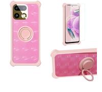 Aroepurt Custodia per realme 16 PRO+Plus 5G Case Custodia [ con 9H HD Vetro Temperato] Cover Supporto PC + Silicone TZZH-FEN