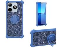 Aroepurt Custodia per Sego Mate 10 Case Custodia [ con 9H HD Vetro Temperato] Cover Supporto PC + Silicone TZZH-LAN