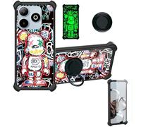 Aroepurt Custodia per Sego Mate 10 Case Custodia [ con 9H HD Vetro Temperato] Cover Supporto PC + Silicone YGH-MXX