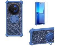 Aroepurt Custodia per TCL NXTPAPER 60 Ultra Case Custodia [ con 9H HD Vetro Temperato] Cover Supporto PC + Silicone TZZH-LAN