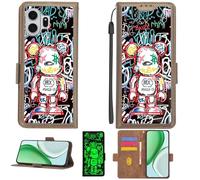 Aroepurt Custodia per TCL NXTPAPER 70 PRO T807D T807E Case Custodia [ con 9H HD Vetro Temperato][Blocco RFID][Effetto Luminoso] PTZ-MXX