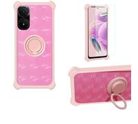 Aroepurt Custodia per TCL Smart M26 Case Custodia [ con 9H HD Vetro Temperato] Cover Supporto PC + Silicone TZZH-FEN