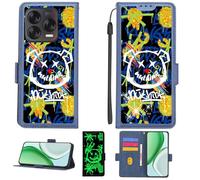 Aroepurt Custodia per ZTE Blade V70 Vita Z2458 Case Custodia [ con 9H HD Vetro Temperato][Blocco RFID][Paillettes Dorate + Luccicanti] PTL-TYX