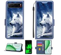 Aroepurt Custodia per ZTE Nubia Air Z2468N Case Custodia [ con 9H HD Vetro Temperato][Blocco RFID][Effetto Luminoso] PTL-Lang