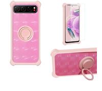 Aroepurt Custodia per ZTE Nubia Air Z2468N Case Custodia [ con 9H HD Vetro Temperato] Cover Supporto PC + Silicone TZZH-FEN