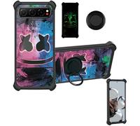 Aroepurt Custodia per ZTE Nubia Air Z2468N Case Custodia [ con 9H HD Vetro Temperato] Cover Supporto PC + Silicone YGH-BQ
