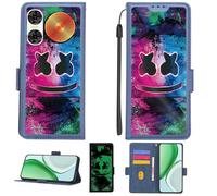 Aroepurt Custodia per ZTE Nubia Music PRO Z2460 Case Custodia [ con 9H HD Vetro Temperato][Blocco RFID][Effetto Luminoso] PTL-BQ