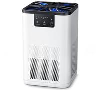 AROEVE Purificatore d'aria Pour Chambre À Coucher Purificateur D'air Avec Fonction D'aromathérapie Pour Les Odeurs De Fumée, De Pollen, De Poils D'animaux Et De Cheveux 20 Db Purificateur D'air Pour C
