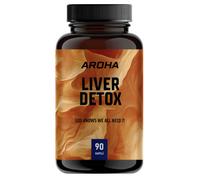 Aroha Liver Detox, 90 capsule Complesso di sostanze a supporto della normale funzione epatica, integratore alimentare