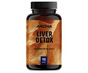 Aroha Liver Detox, 90 capsule Complesso di sostanze a supporto della normale funzione epatica, integratore alimentare