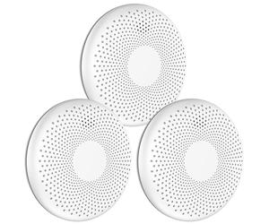 Aroha Safety Pro Rilevatore Di Fumo E Monossido Di Carbonio - Batteria Da 10 Anni - Allarme Antincendio & Rilevatore Monossido Di Carbonio - 3 pezzi