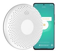 Aroha Smart Connect Rilevatore Di Fumo E Monossido Di Carbonio WiFi - Batteria Da 10 Anni - Allarme Antincendio & Rilevatore Monossido Di Carbonio