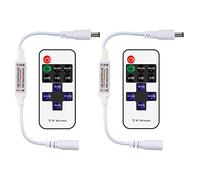 Aroidful 2 Pezzi Mini Controllore LED 12V DC