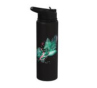 Aroids Flora Aroideae Piante Botaniche Aroidee Stainless Steel Insulated Water Bottle