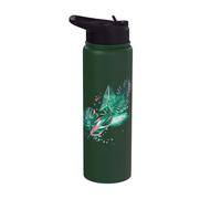 Aroids Flora Aroideae Piante Botaniche Aroidee Stainless Steel Insulated Water Bottle