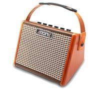 AROMA AG-15A AMPLIFICATORE 15 WATT 5" PER CHITARRA ACUSTICA CON INGRESSO MICROFONO BATTERIA RICARICABILE INTEGRATA ED EFFETTO ECHO