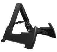 AROMA AGS-02 STAND PER CHITARRA E BASSO COMPLETAMENTE RIPIEGABILE CON PIEDI ESTRAIBILI IN METALLO + CUSTODIA