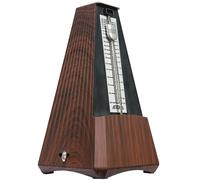 AROMA AM-711 METRONOMO MECCANICO A PIRAMIDE COLOR LEGNO CON IGROMETRO E TERMOMETRO DIGITALE
