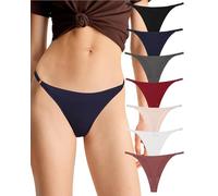 Aroma Confezione da 7 Perizoma da Donna Regolabile Perizoma Senza Cuciture Intimo da Donna Senza Cuciture Comodo No Show Perizoma Set