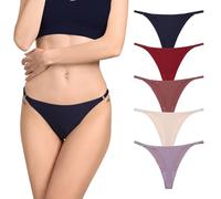 Aroma Confezione da 7 Perizoma da Donna Regolabile Perizoma Senza Cuciture Intimo da Donna Senza Cuciture Comodo No Show Perizoma Set