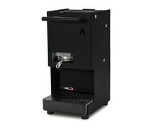 Aroma E.GO Macchina da Caffè a Cialde ESE 44 mm Nero, Salvaspazio | Serbatoio in Vetro, Porta Filtro Estraibile, Basso Consumo 380W, Made in Italy per Casa, Ufficio e Camper