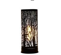 Aroma Elettrico Cera Melt Oil Burner 3D Touch Lampada Luce Notte Aromaterapia Regalo di Natale (bianco)