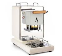 Aroma Iconica Macchina da caffè espresso a cialde ESE 44 (Bianco e Cromo)