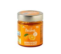 Decora 2100054 Confezione da 100 g di Aroma Arancia In Pasta Prodotto versatile, Realizzato con ingredienti di alta qualità e materie prime pregiate, Ideale anche in cottura, Made in Italy